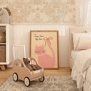 Pink Kitty – Nursery & kids wall art