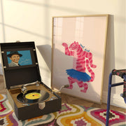 Cool Kid Tiger – Maximalist Wall Art