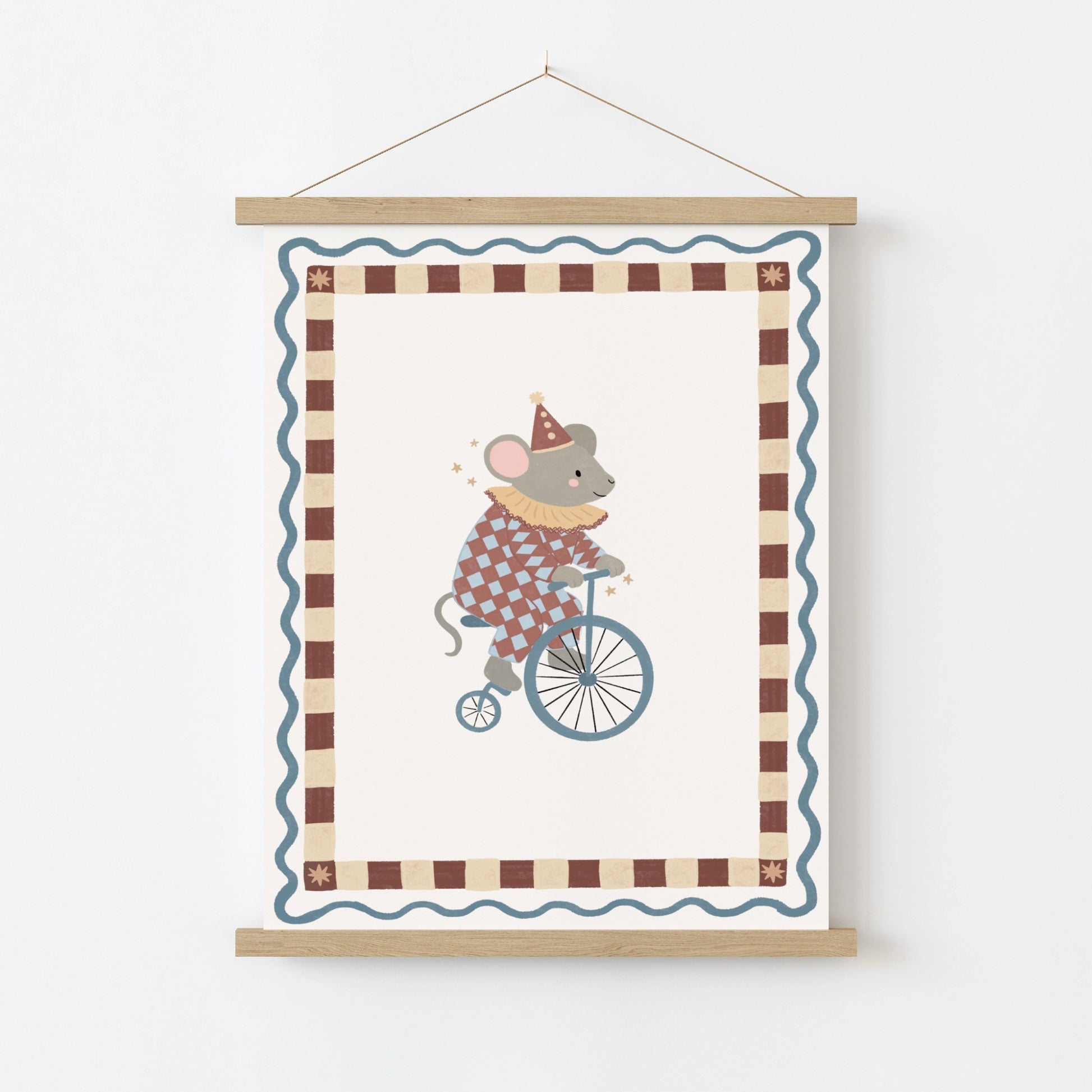 Vintage Circus Animal Print