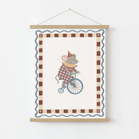 Vintage Circus Animal Print