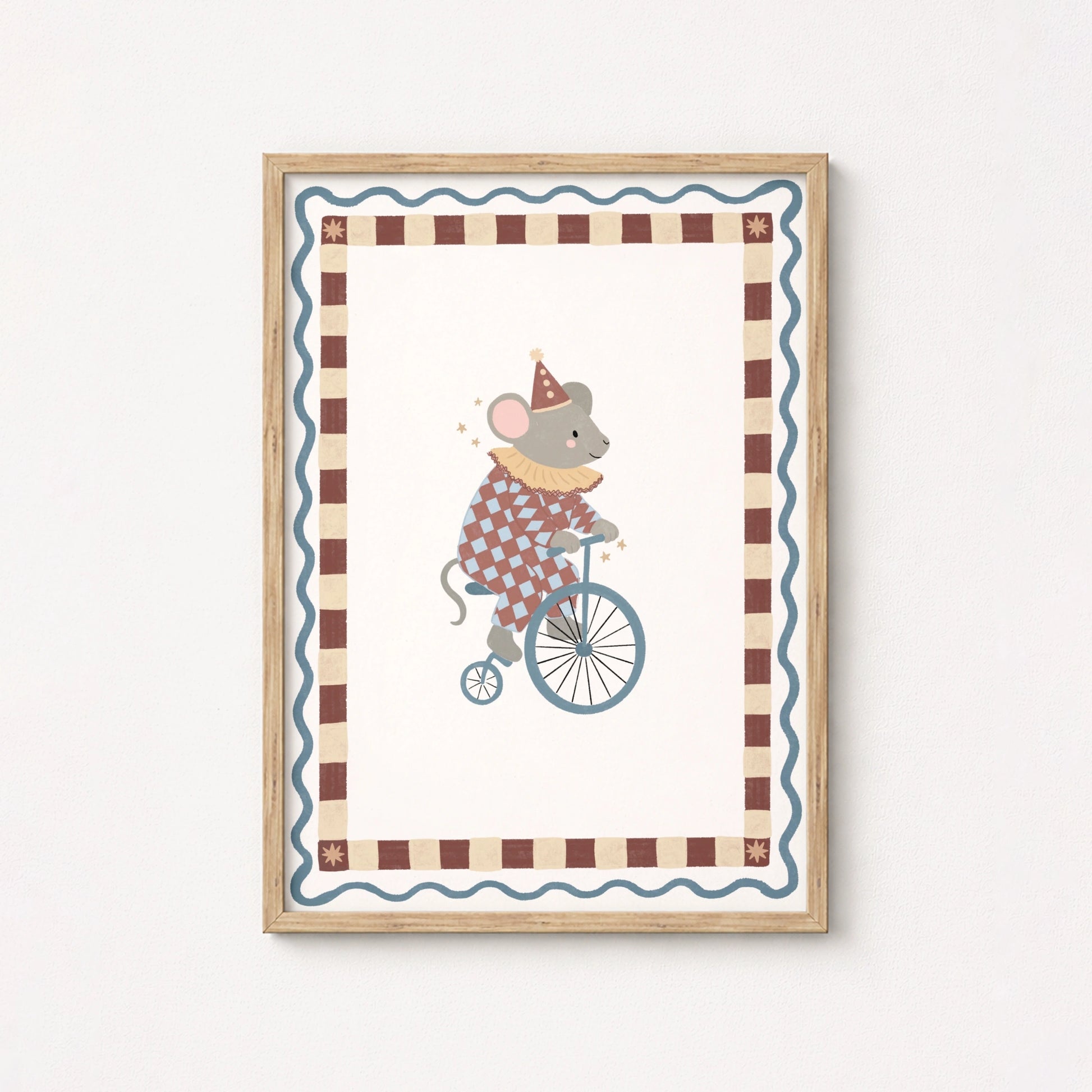 Vintage Circus Animal Print