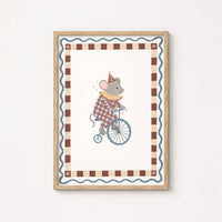 Vintage Circus Animal Print
