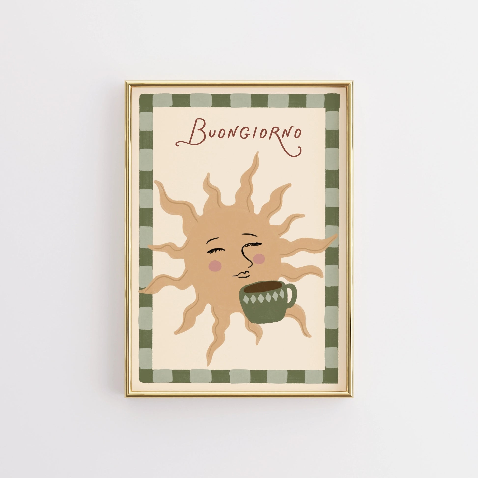 GoodMorning Kitchen Print