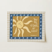 Bible Verse Child of Light - Nursery & Kids Wall Art