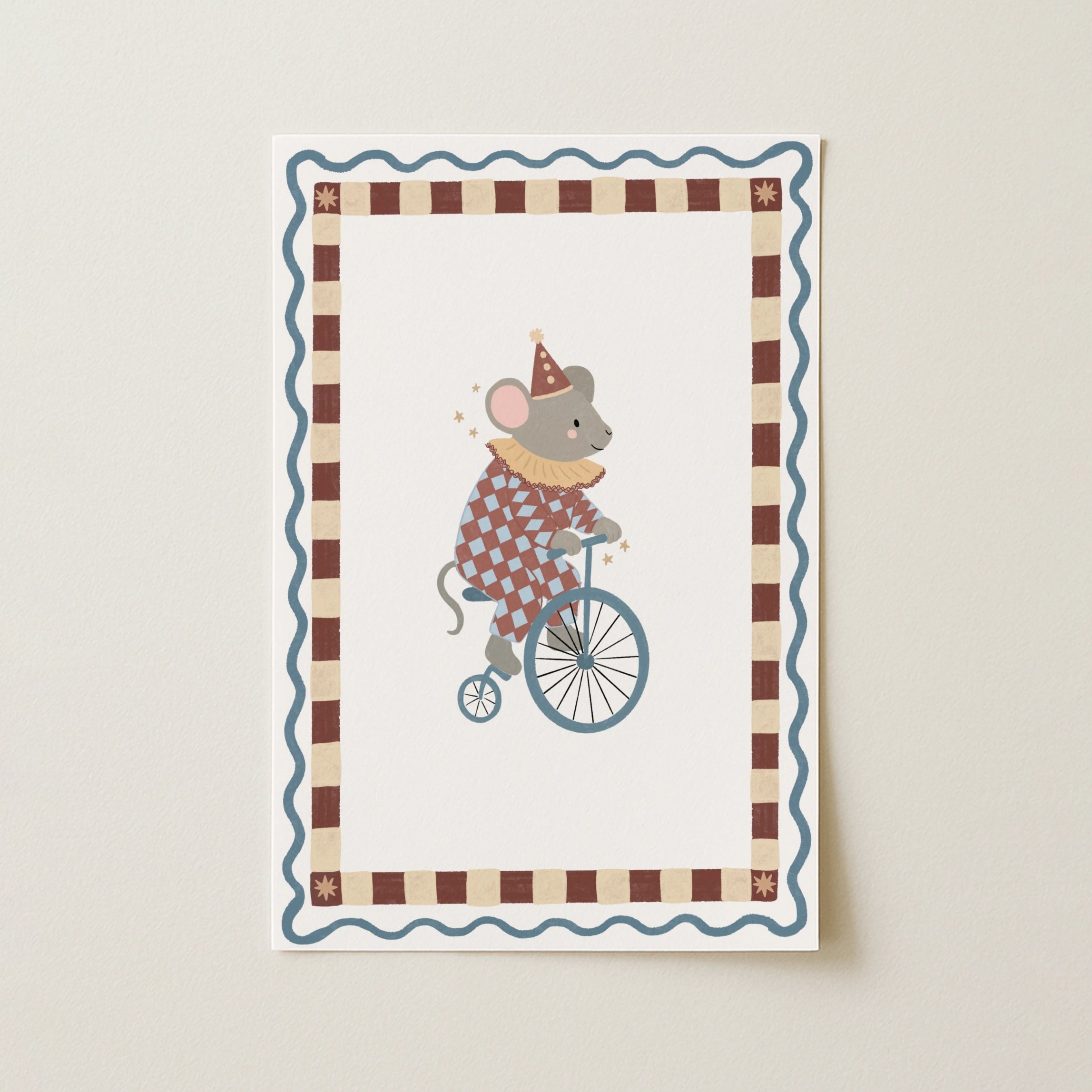Vintage Circus Animal Print