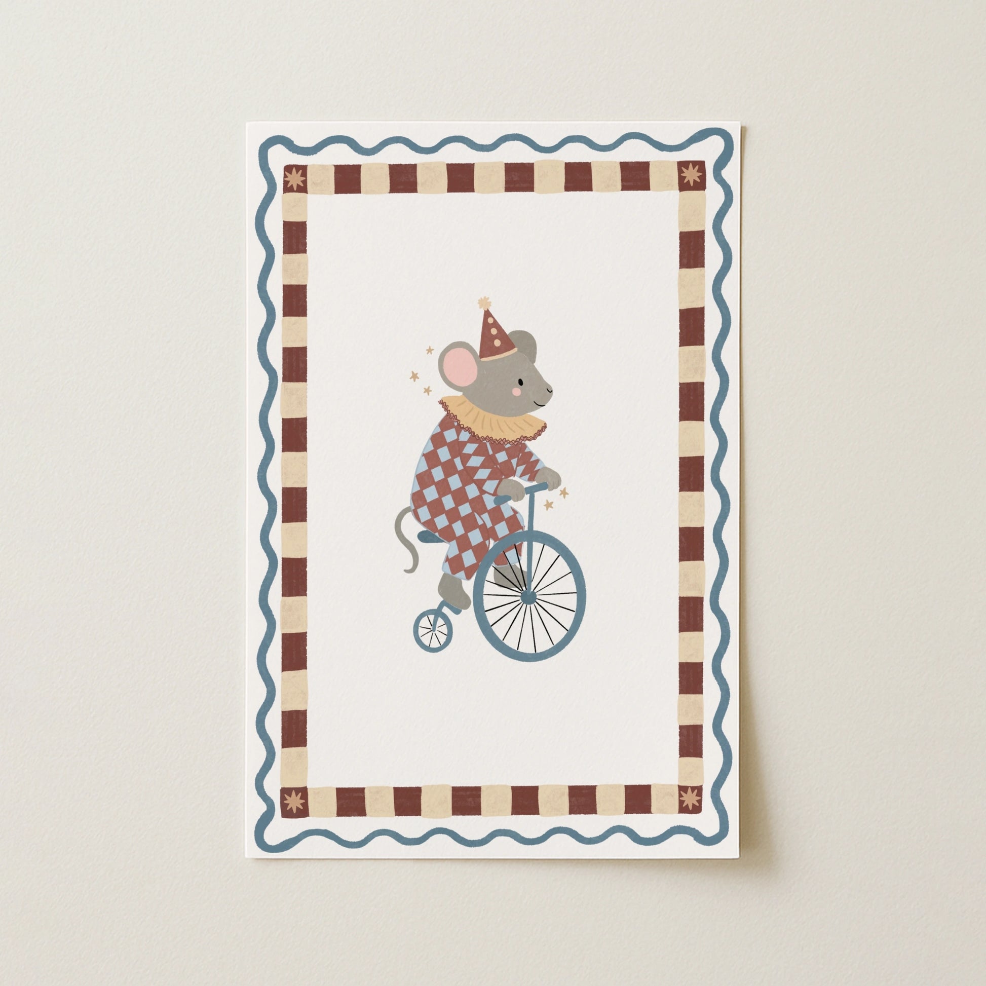 Vintage Circus Animal Print