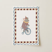 Vintage Circus Animal Print