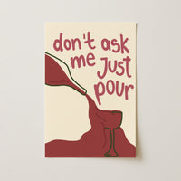 Póster Adorable de Vino
