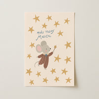 Make Today Magical Mouse – Nursery & Kids Wall Art