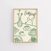 Bonjour – Kitchen Wall Art