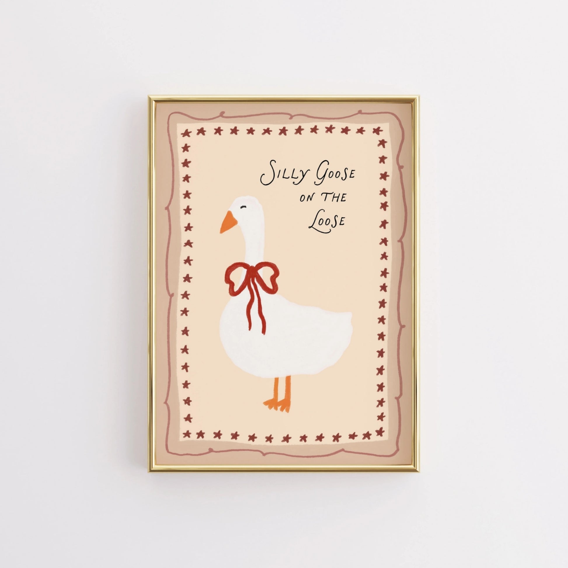 Silly Goose Wall Art