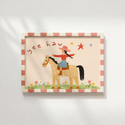 Cowgirl – Nursery & kids wall art