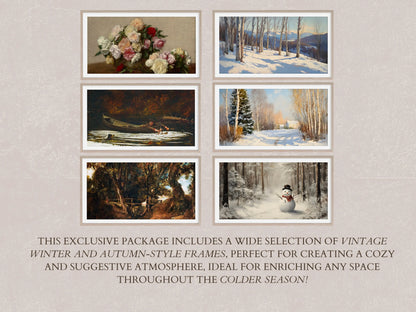 Winter and Autumn, over 600 Frame Tv Il mio negozio