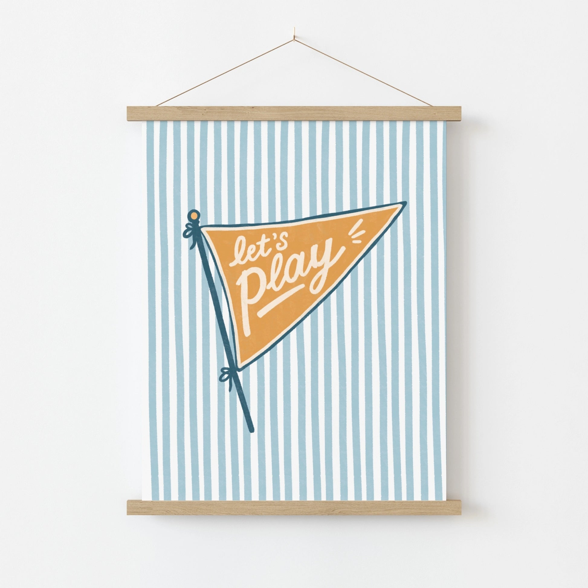 Kids Room Pennant Poster
