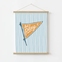 Kids Room Pennant Poster