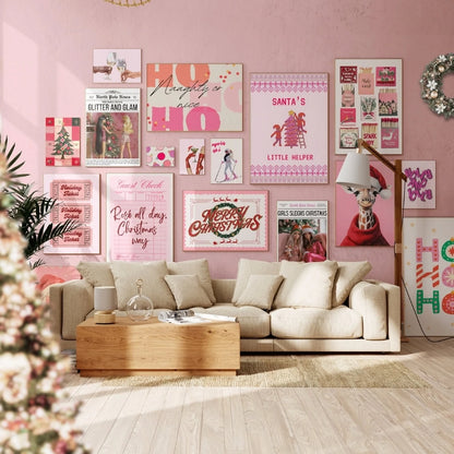 Pink Christmas, over 300 prints