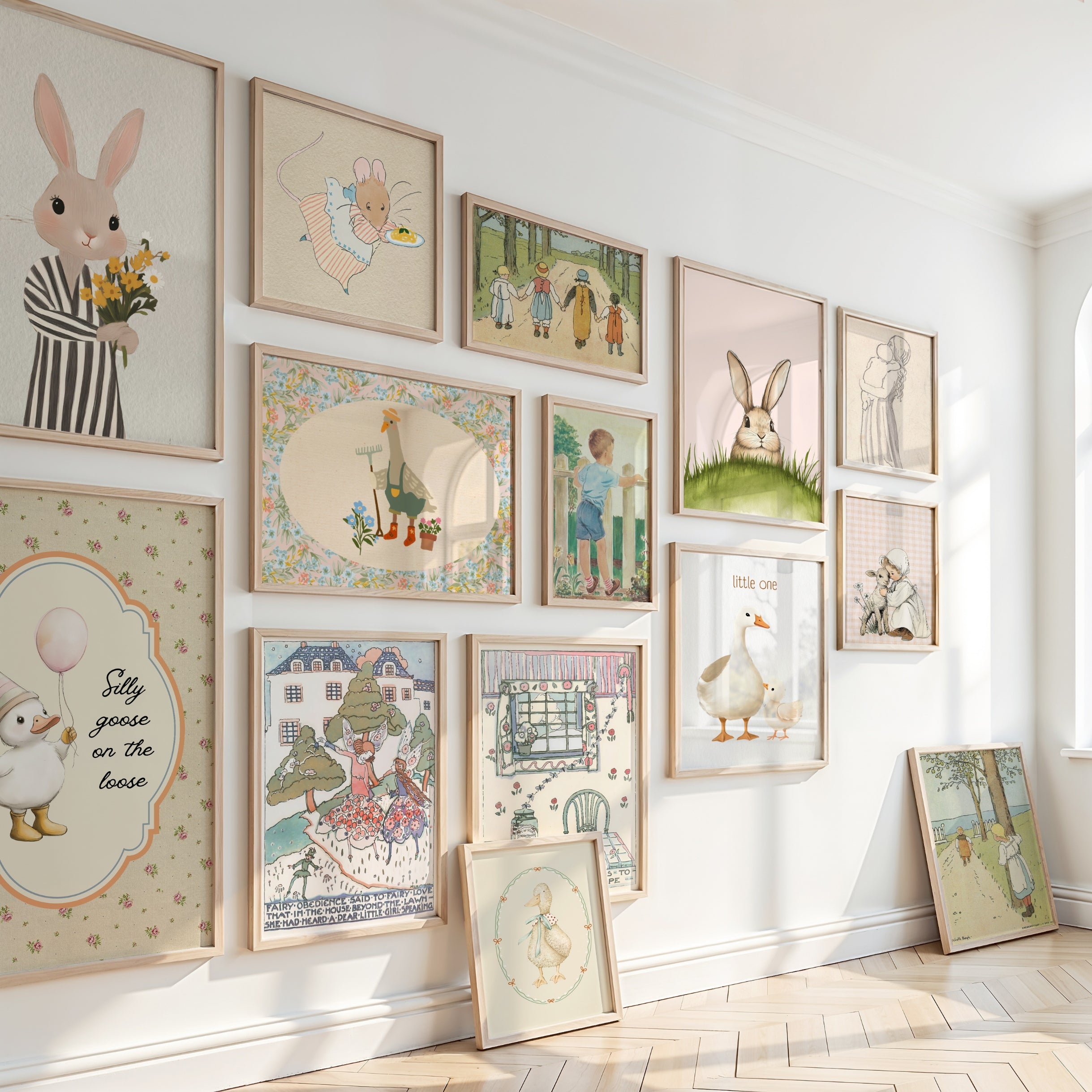 Handmade Vintage Nursery, over 140 prints