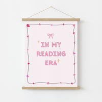 In My Reading Era - Pink Preppy Print