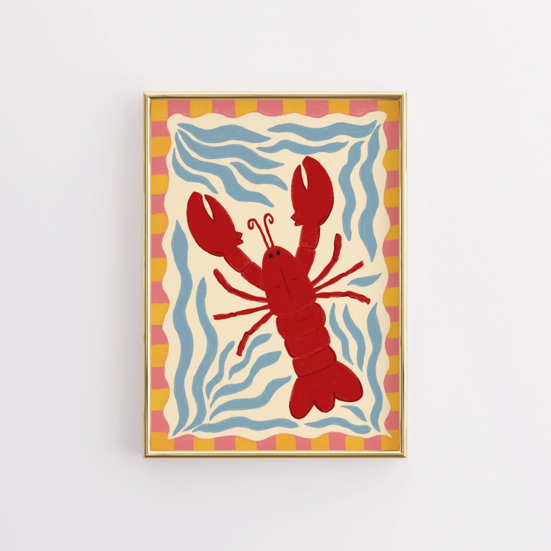 Affiche murale Homard