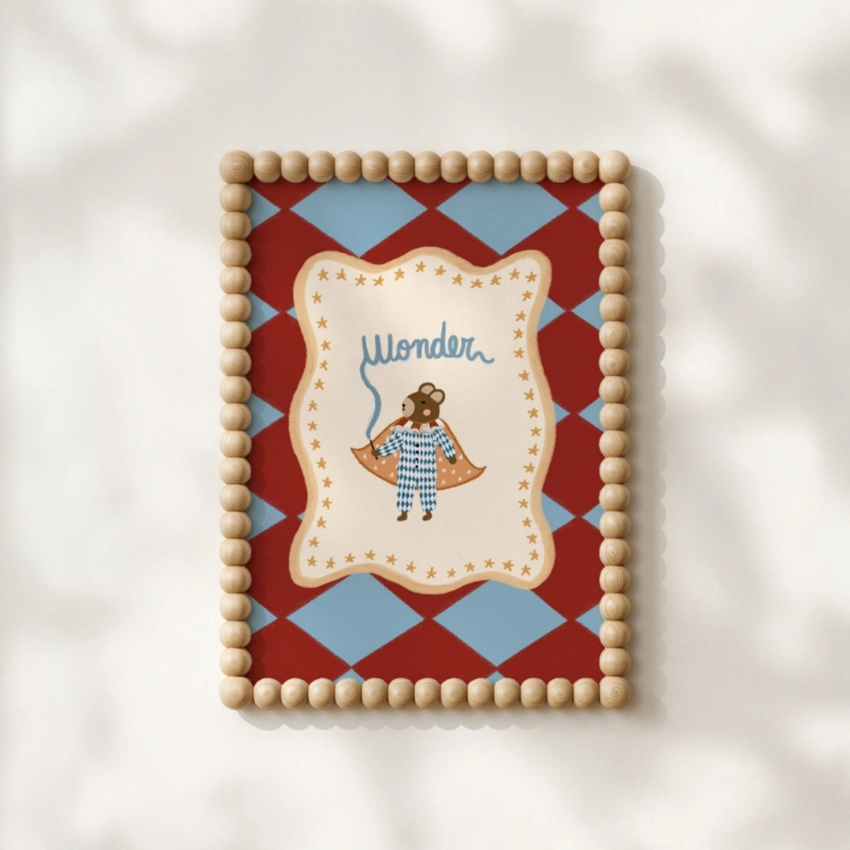 Bear Circus Print, Circus Nursery Decor