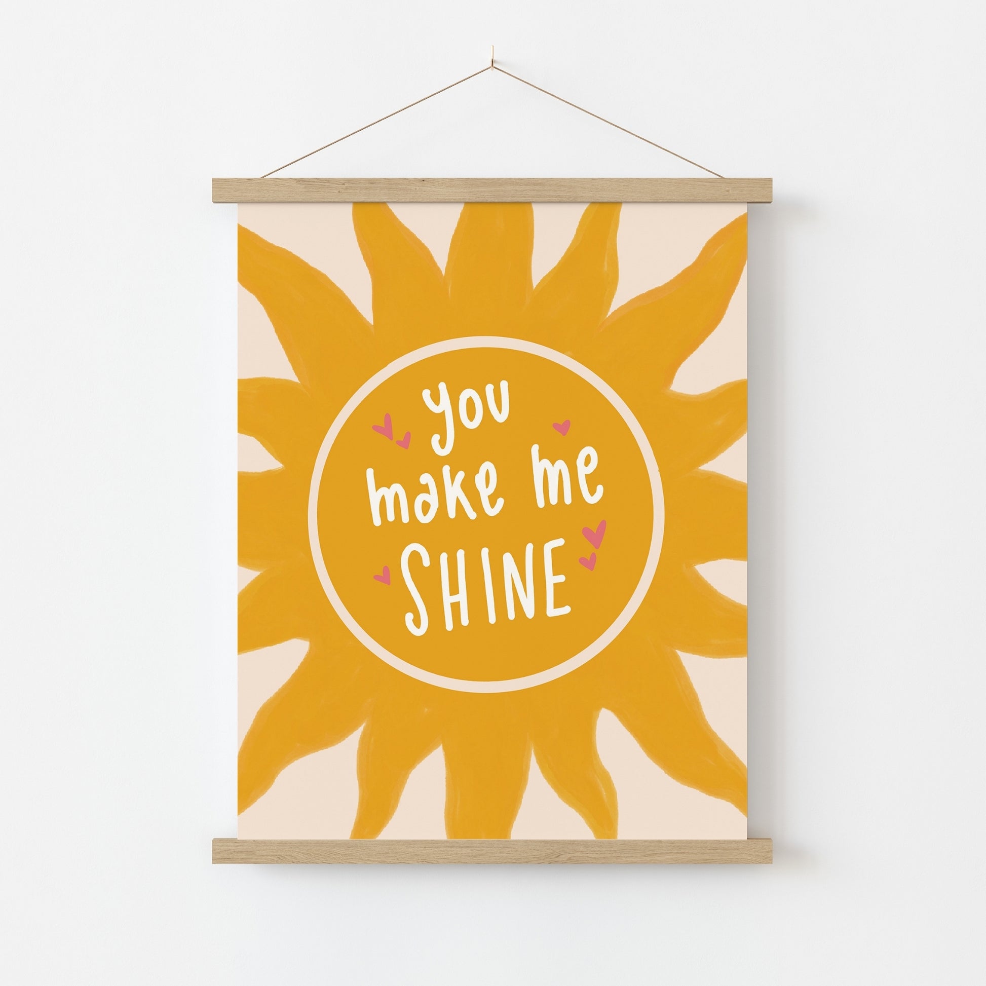 You Make Me Shine Nursery Print