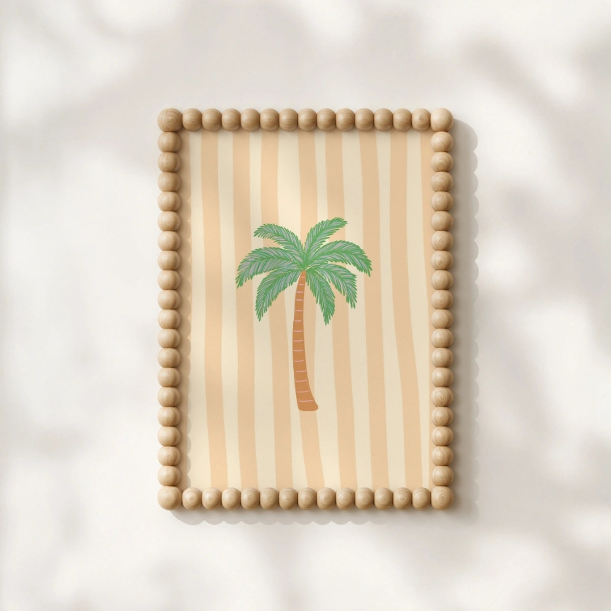 Palm Tree Wall Art, Coastal Wall Decor