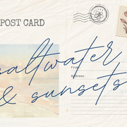 Saltwater and Sunsets – Coastal Wall Art