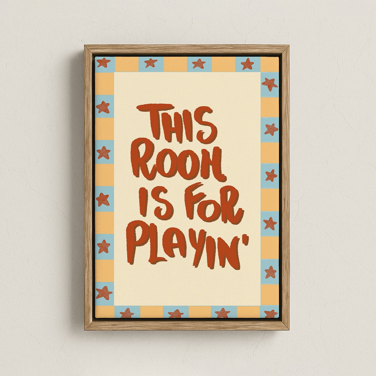 Framed canvas