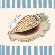 Retro Ocean Shell – Coastal Wall Art