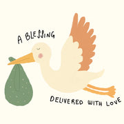 Stork Religious – Nursery & kids wall art