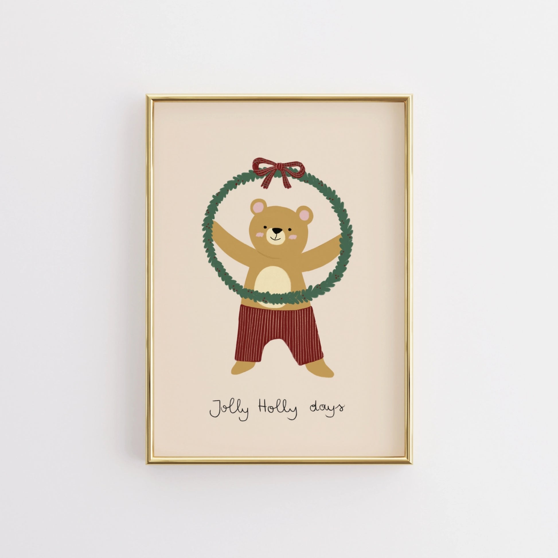 Cute Holiday Nursery Wall Art