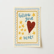 Follow Your Heart – Nursery & kids wall art