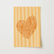 Open to Book Recs – Bookish Wall Art