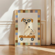 Star Sunglasses Puppy – Nursery & Kids Wall Art