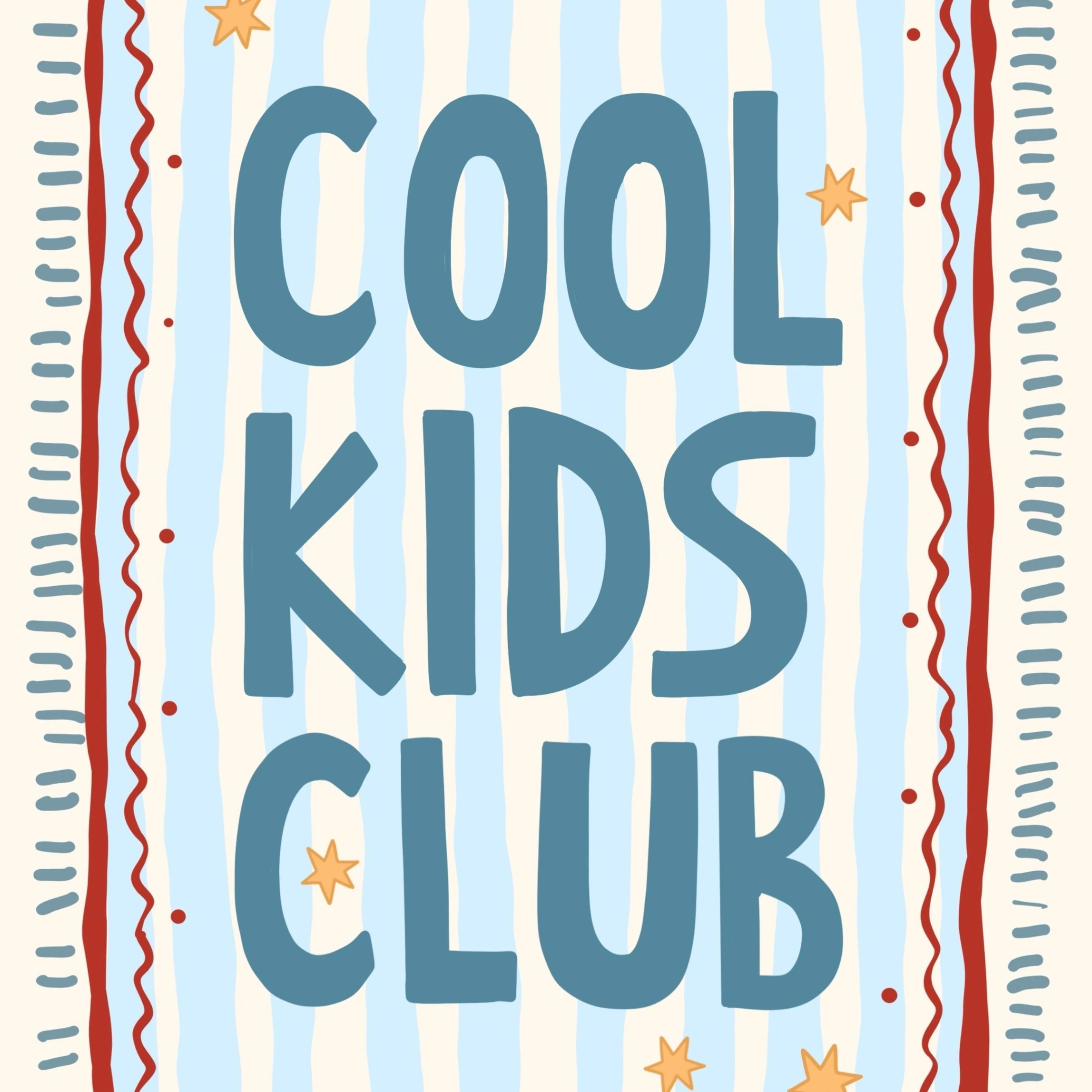 Cool Kids Club Nursery Print