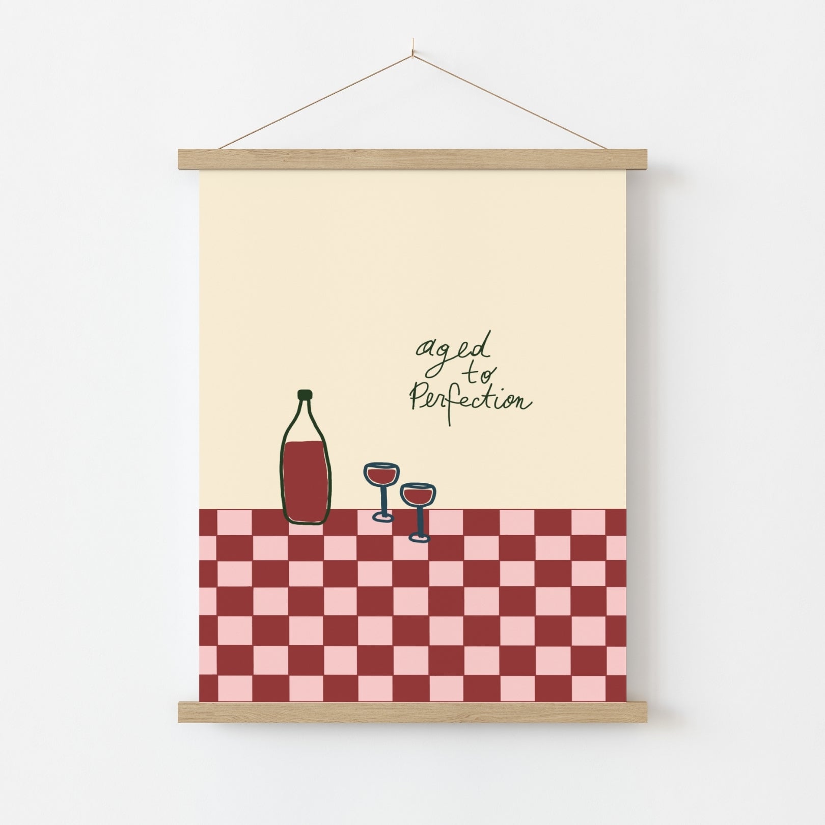 Arredamento in stile bistrò italiano vintage, decorazione da parete per cucina