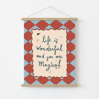 Lámina Guardería La Vida es Maravillosa