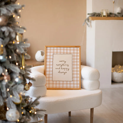Cozy Christmas Quote Print