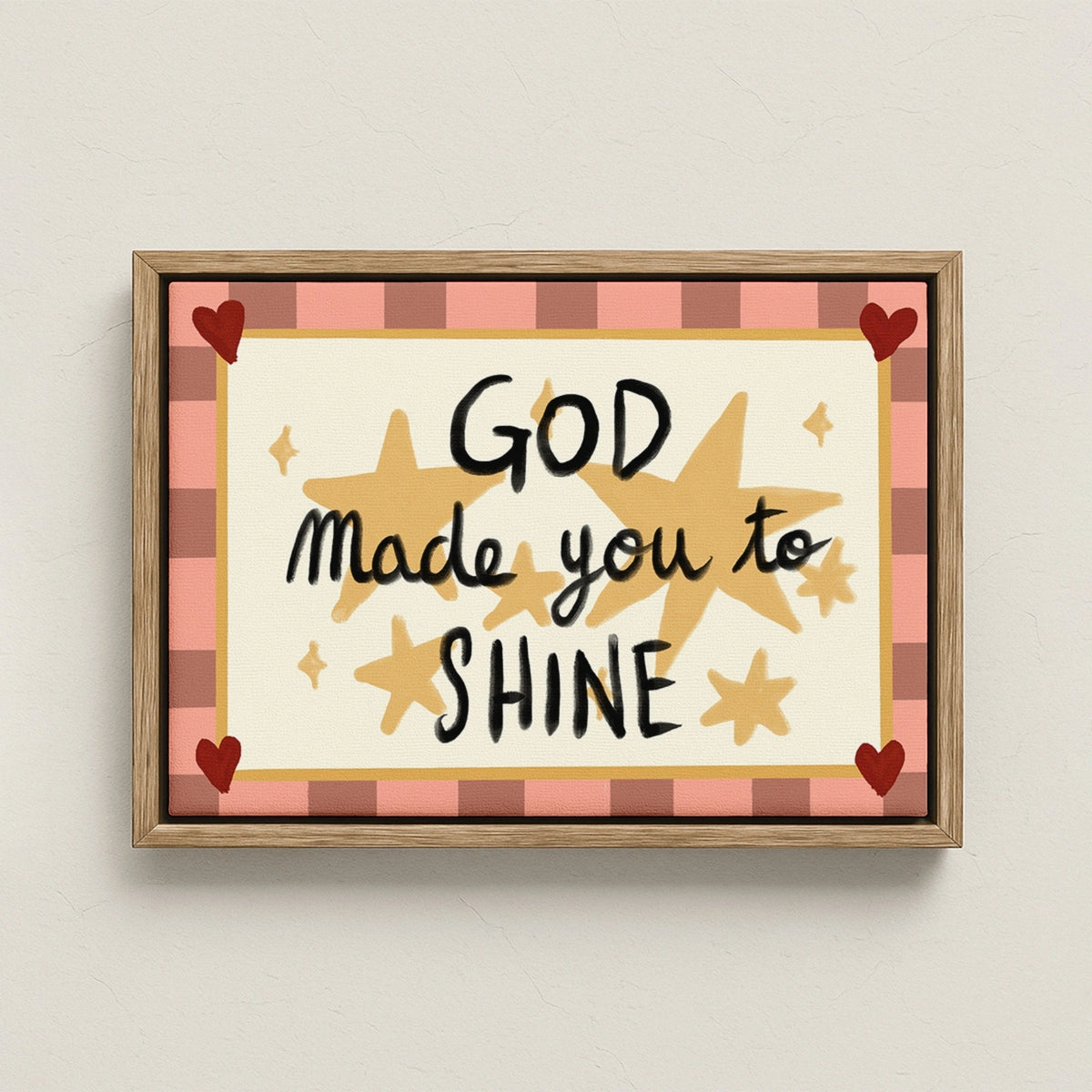 Framed canvas