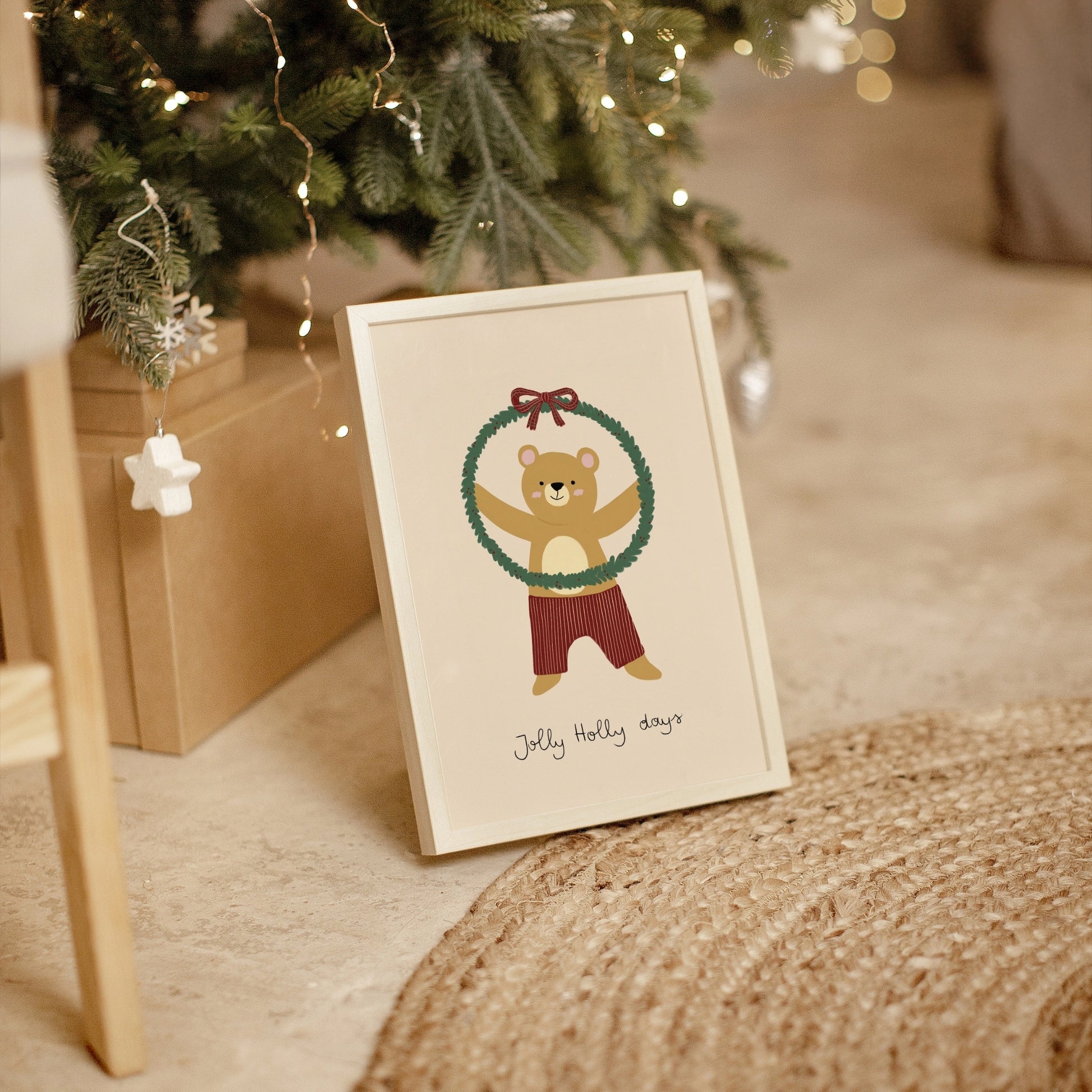 Cute Holiday Nursery Wall Art