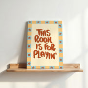 Play All Day – Nursery & Kids Canvas Wall Art