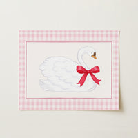 Swan Nursery Print