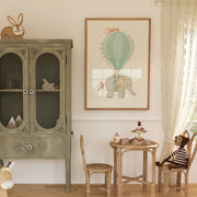 Elephant Hot Air Balloon – Nursery & kids wall art