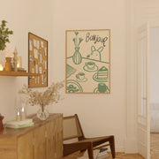 Bonjour – Kitchen Wall Art