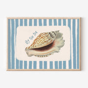 Retro Ocean Shell – Coastal Wall Art