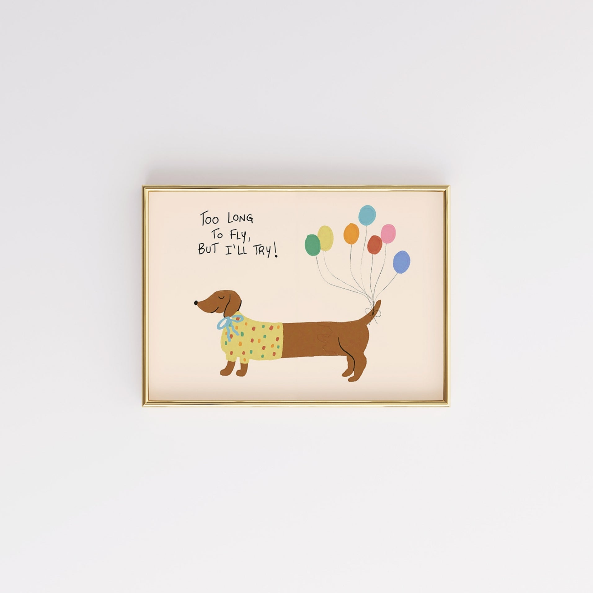 Cute Dog Wall Art for Kids