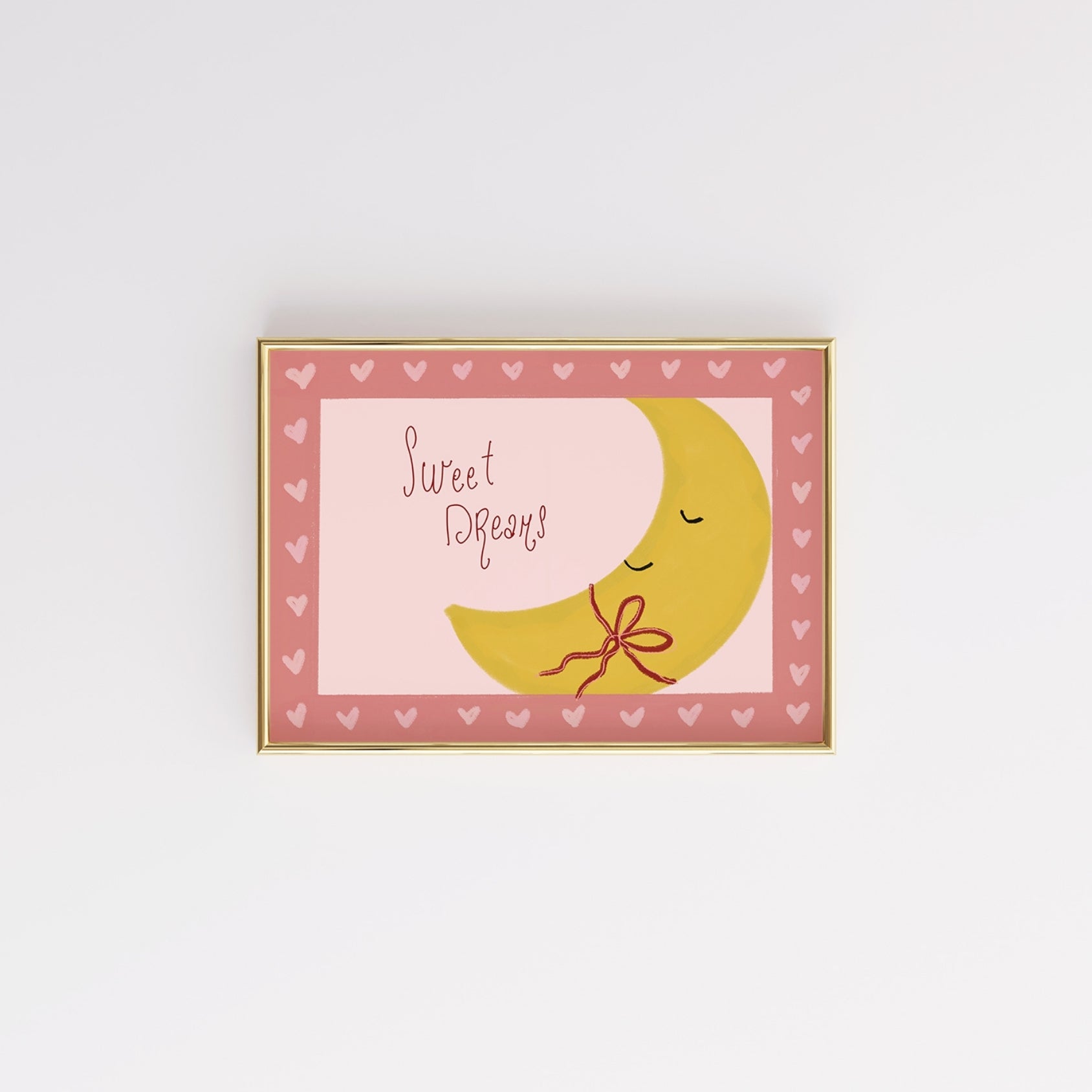 Pink Baby Girl Wall Art