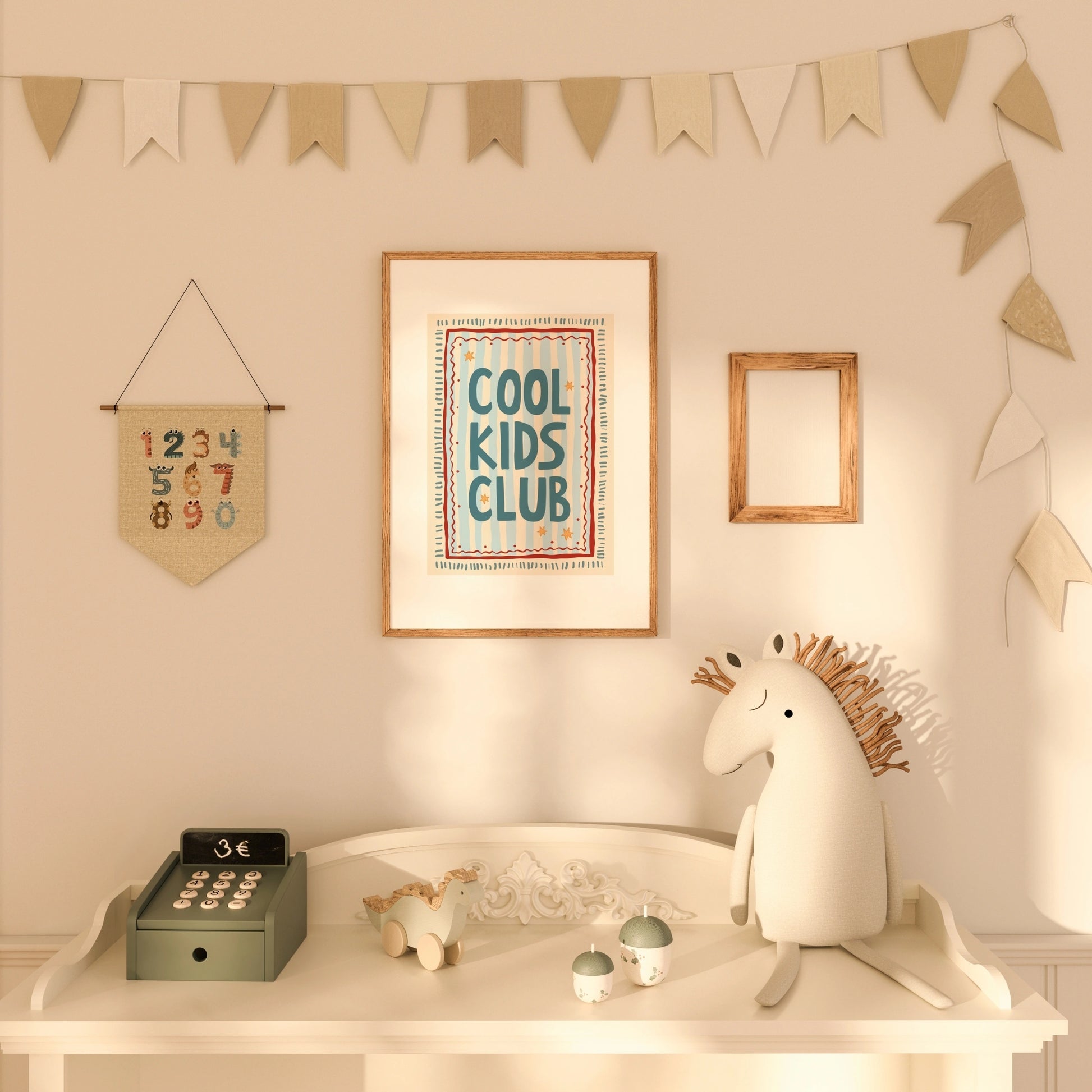 Cool Kids Club Nursery Print