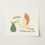 Stork Religious – Nursery & kids wall art