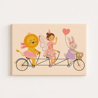 Fairytale Friends Nursery Canvas Print